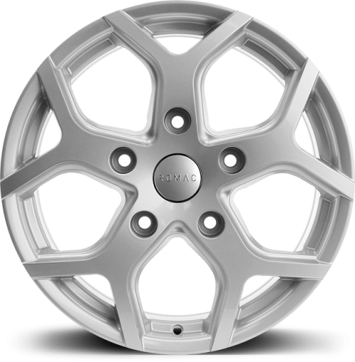 romac cobra silver van wheel