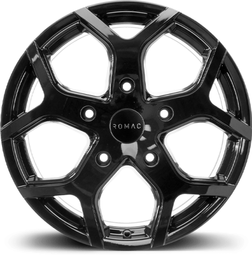 romac cobra black van wheel